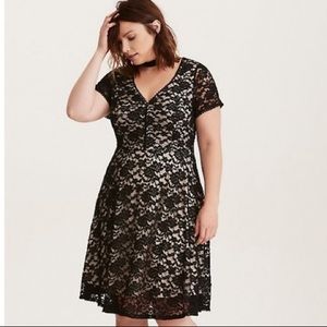 Short Flirty Torrid 3 Lace Dress